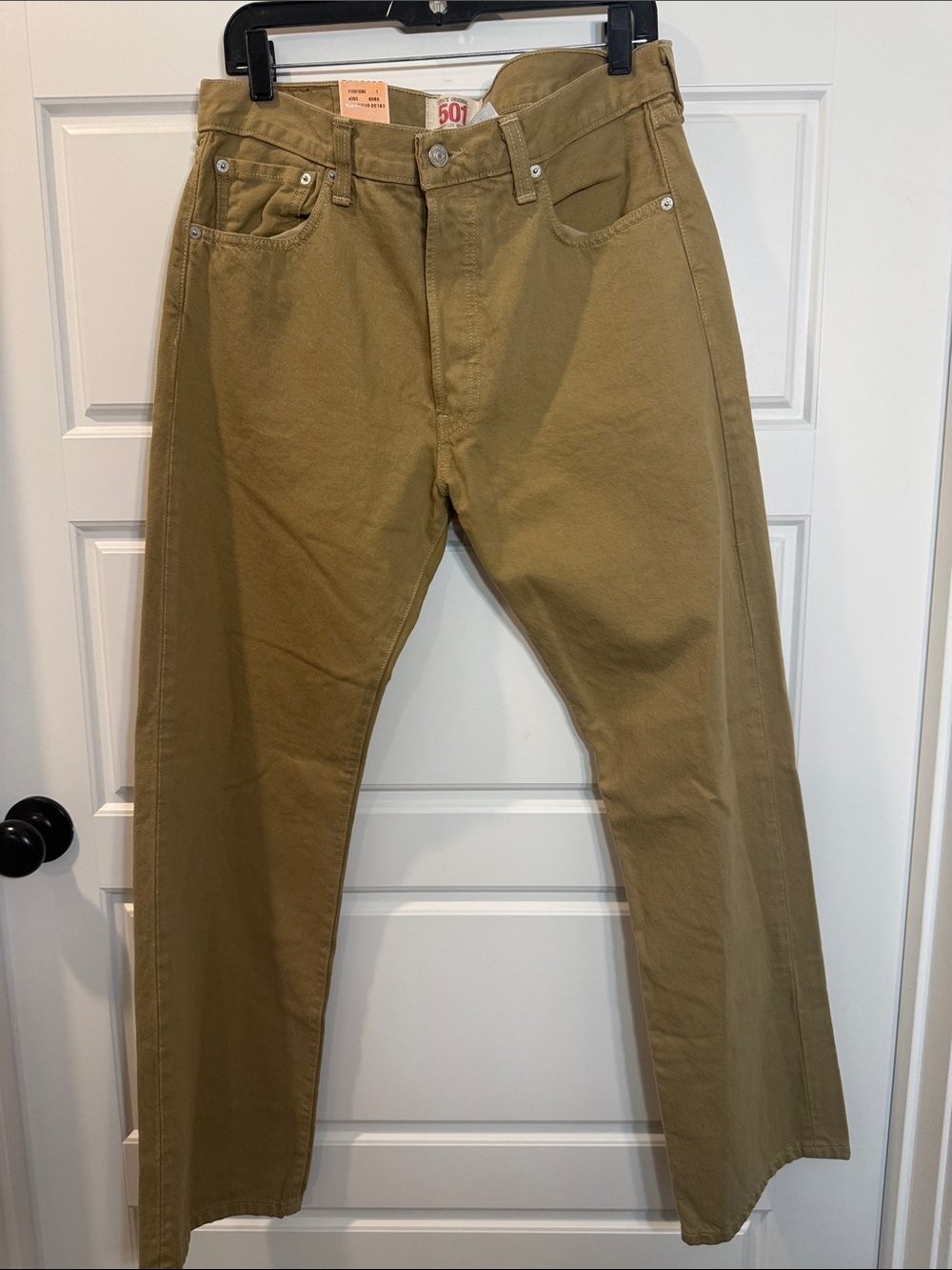 Levi's Men's 501 Original Fit Jeans Tobacco 34 x 30 NWT - Picture 6 of 6